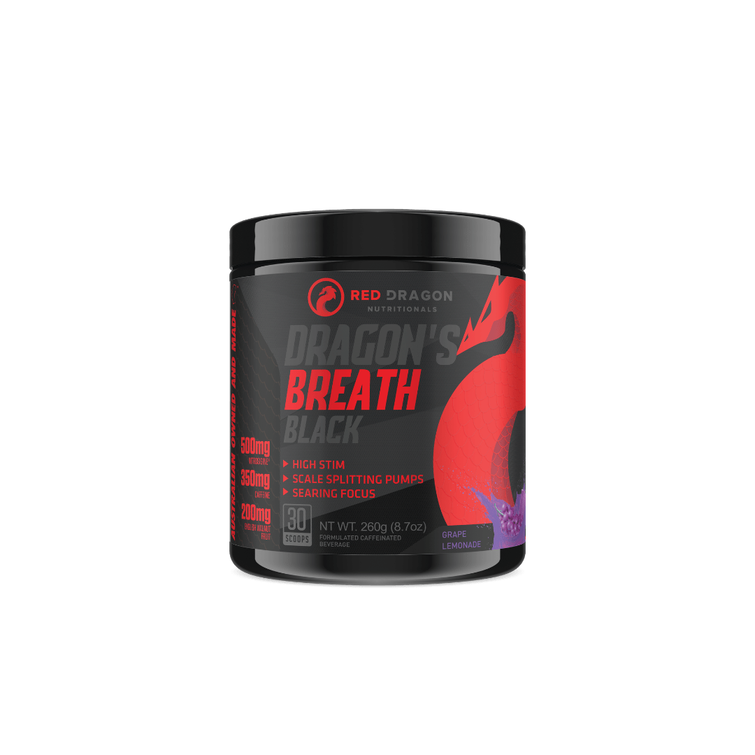 Red Dragons Breath Black