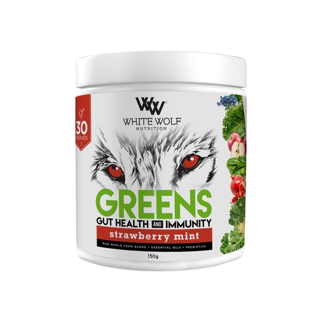 White Wolf Greens + Gut Health Immunity