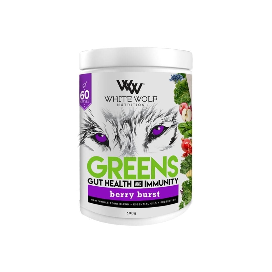 White Wolf Greens + Gut Health Immunity