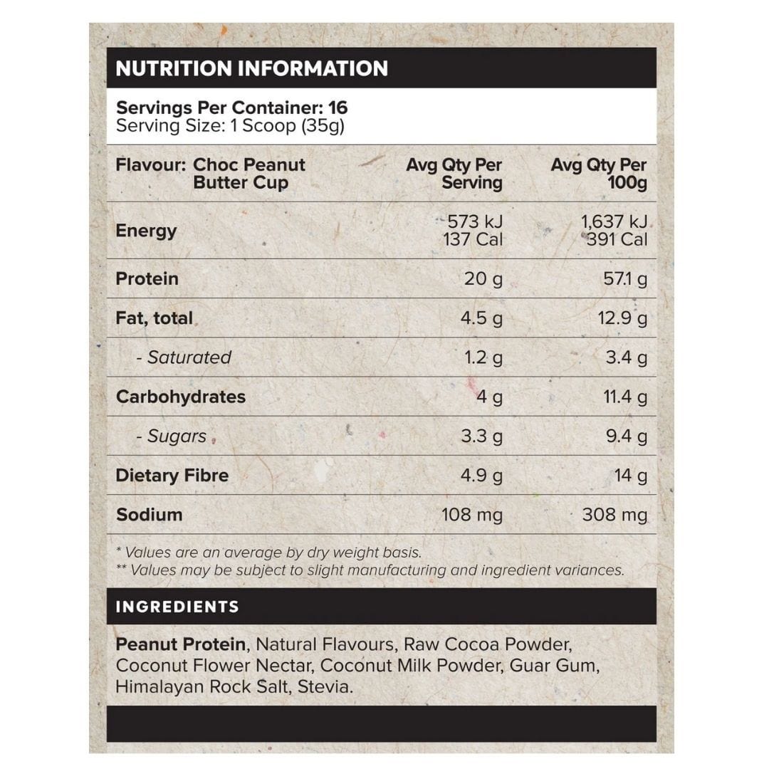 All Natural Plant Protein