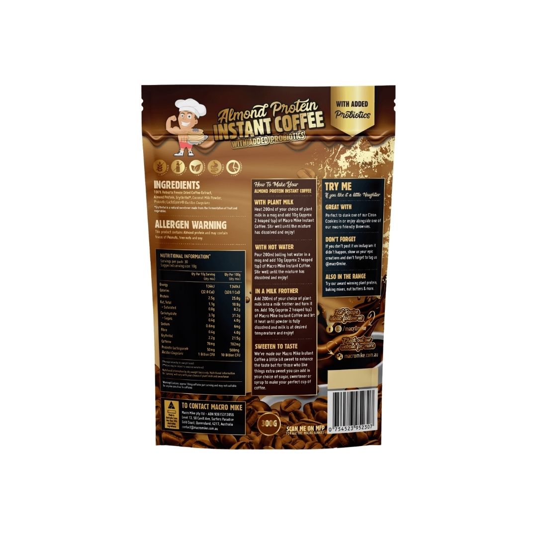 Almond Protein Instant Coffee