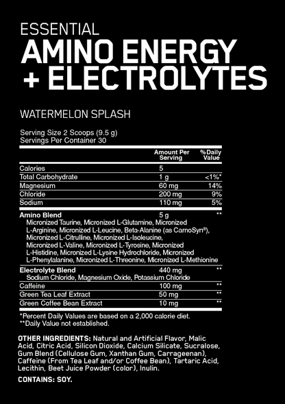 Amino Energy + Electrolytes