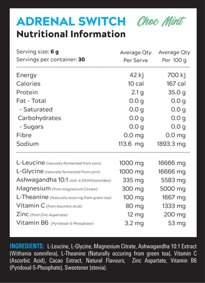 Switch Nutrition Adrenal Switch